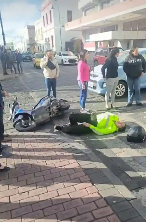 Motos protagonizan accidentes de tránsito Diario La Prensa Riobamba