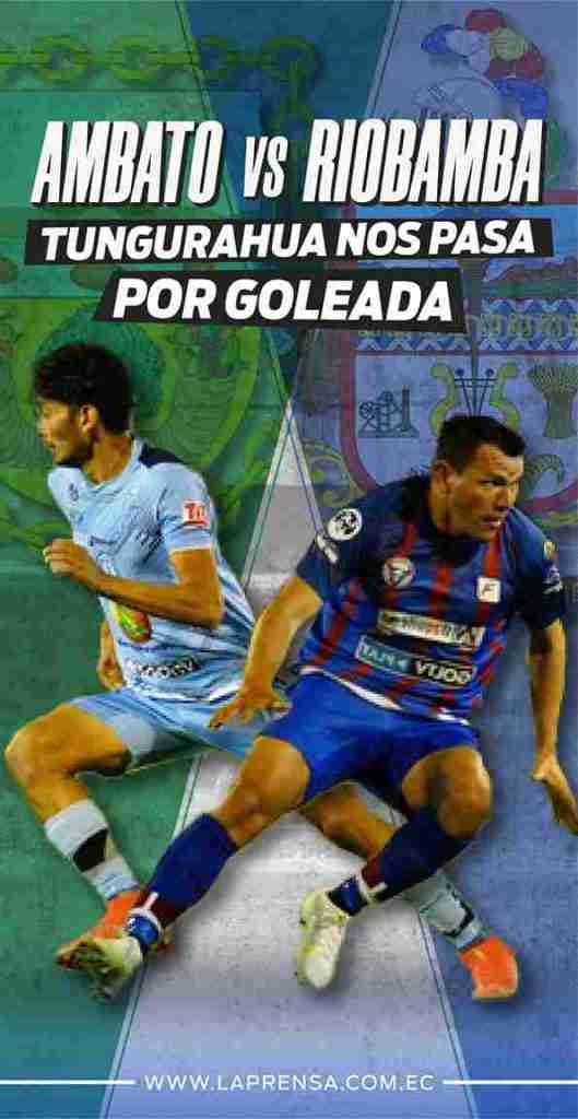 El Alboroto 2024: Riobamba vs Ambato, Tungurahua nos pasa por goleada