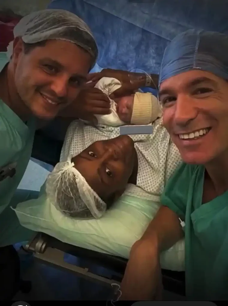 Diana Salazar da a luz a Victoria, su segunda hija, en Argentina