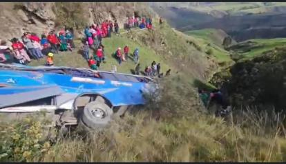 Padre e hijo mueren en trágico accidente en Guamote
