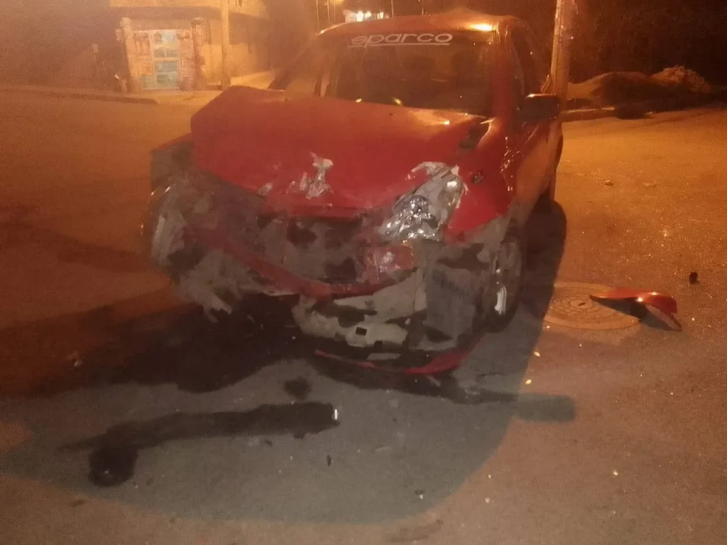 Accidente de tránsito en San Vicente Lacas