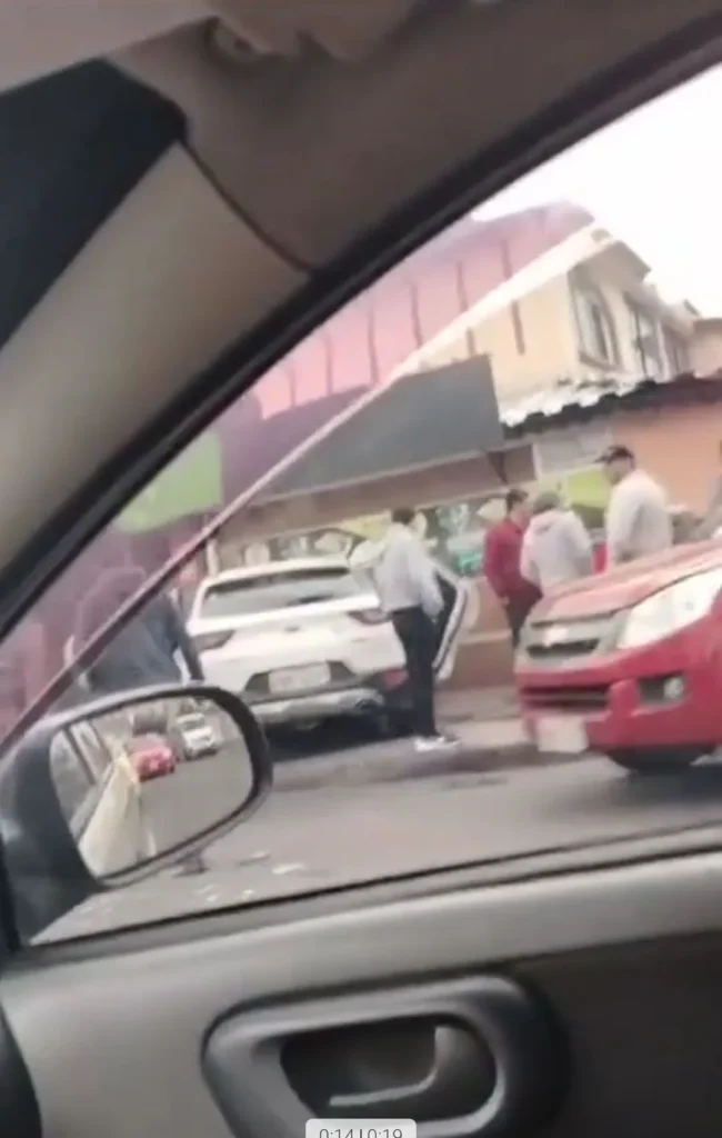 Accidente de tránsito en la av. 11 de noviembre