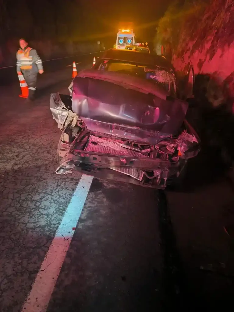 Accidente de tránsito en la vía Riobamba - Ambato deja un herido