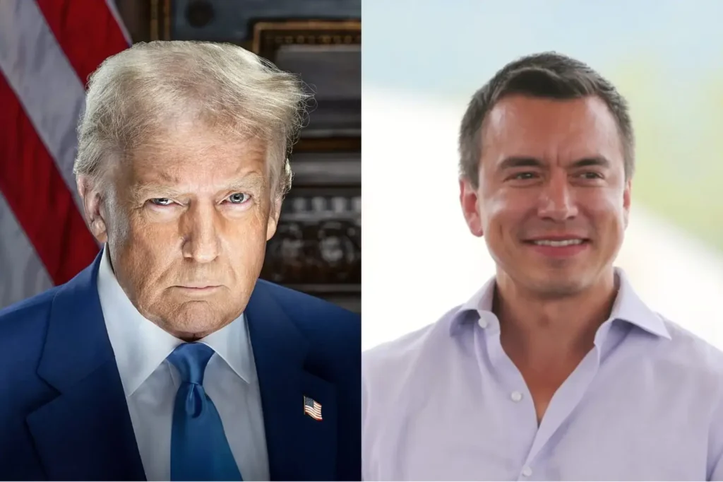 Donald Trump y Daniel Noboa se reunirán en Estados Unidos