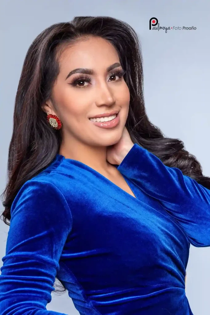 Candidata a reina de Riobamba 2025: Gisell Almache