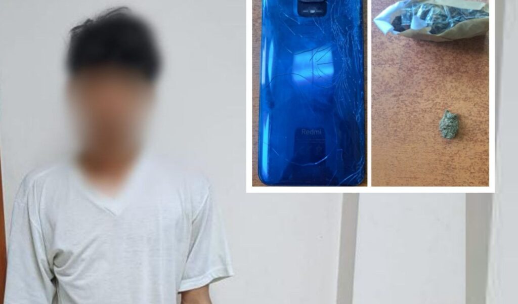 Aprehendido por presunto tráfico de drogas