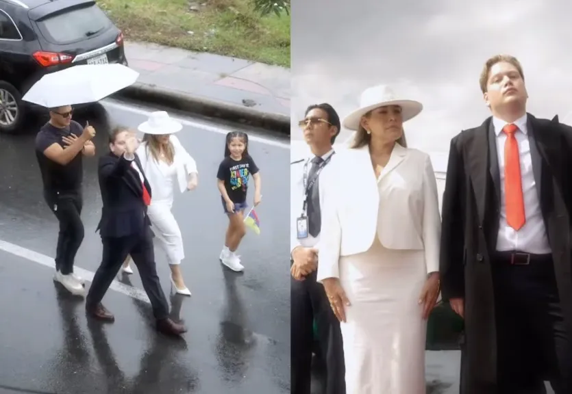 Así votó el 'Donald Trump de Temu' en las elecciones de Ecuador