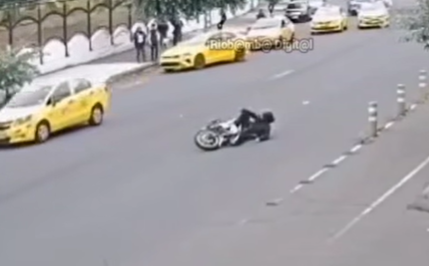 Accidente de tránsito en la avenida Antonio José de Sucre