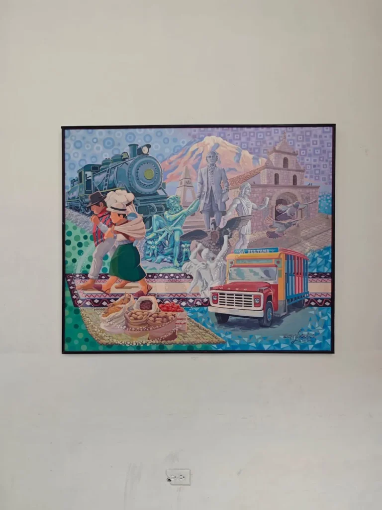 Inauguración del salón de las artes en Riobamba