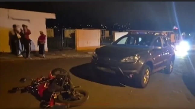 Accidente de tránsito en La Humberdina deja motociclista herido