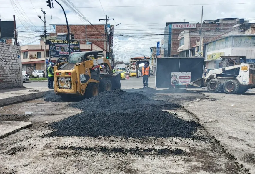 Nuevos horarios de bacheo en los sectores de Riobamba