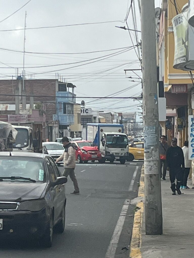 Choque en la Carabobo y Junín