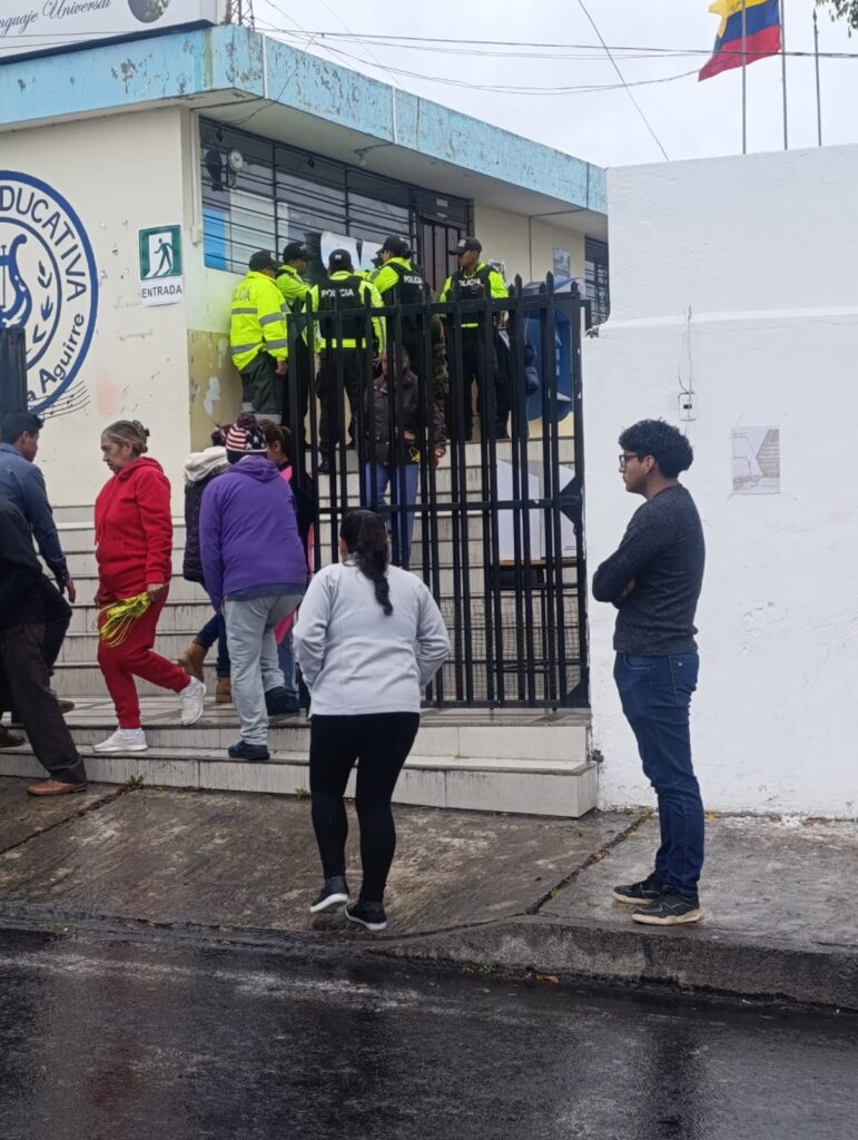 Elecciones presidenciales 2025 en Riobamba