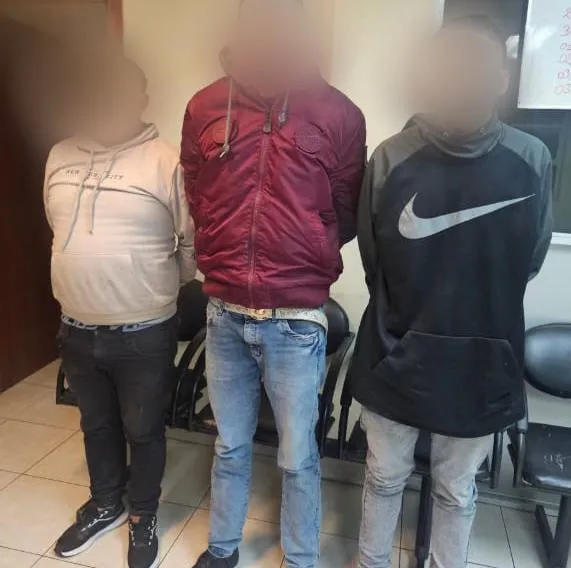 3 detenidos por portar de arma de fuego