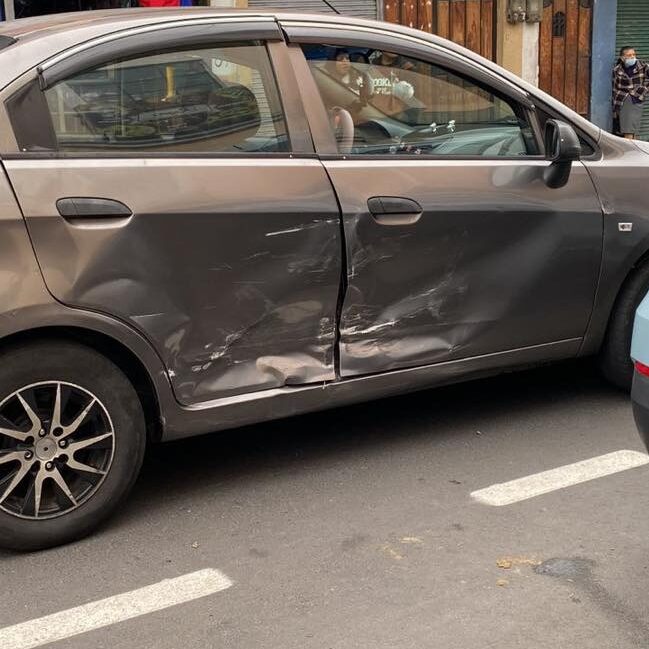 Accidente de tránsito en la espejo y Venezuela