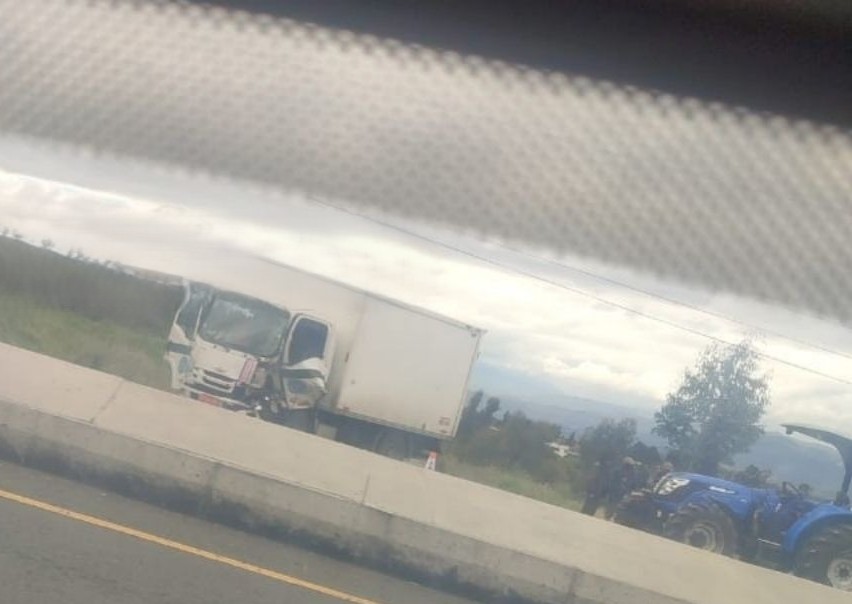 Accidente de tránsito en la vía Riobamba – Ambato