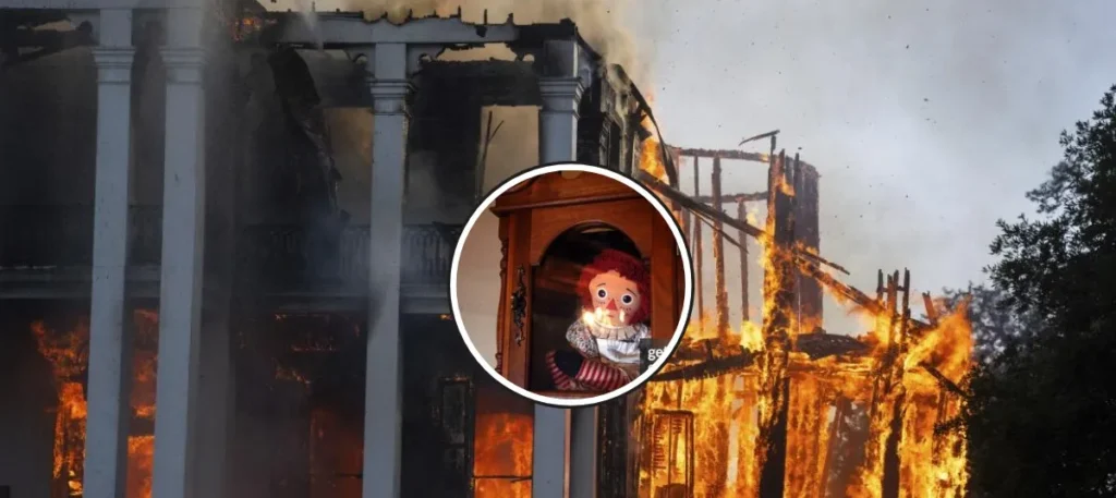 Annabelle la muñeca poseída provocaría incendio en Museo