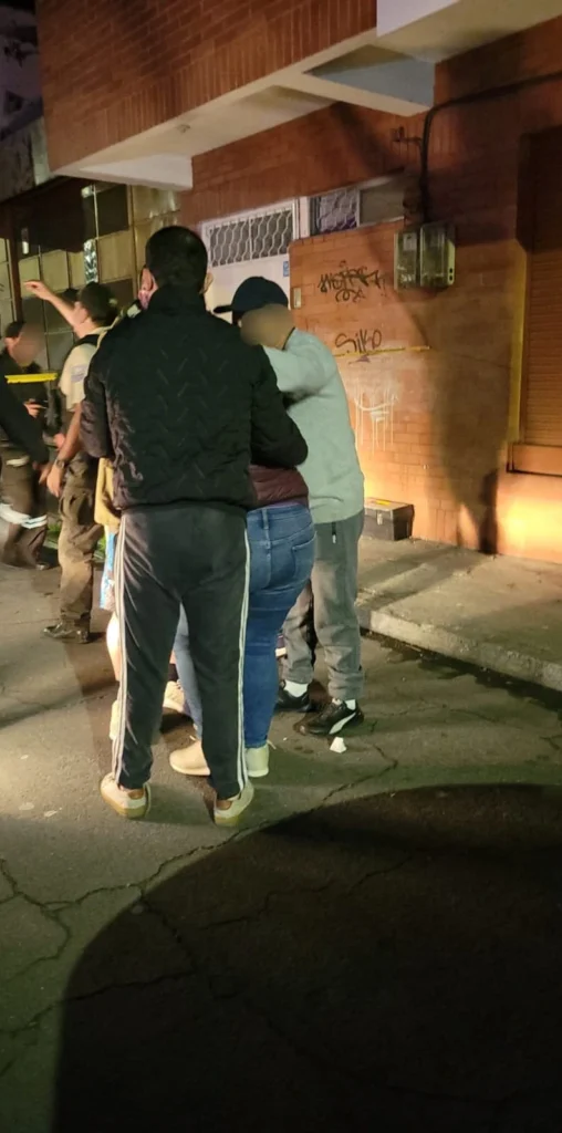 Escenas de mucho dolor protagonizaron los afligidos familiares de la víctima