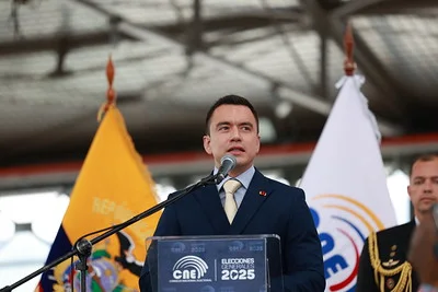 Daniel Noboa nombra nueva gobernadora en Chimborazo.
