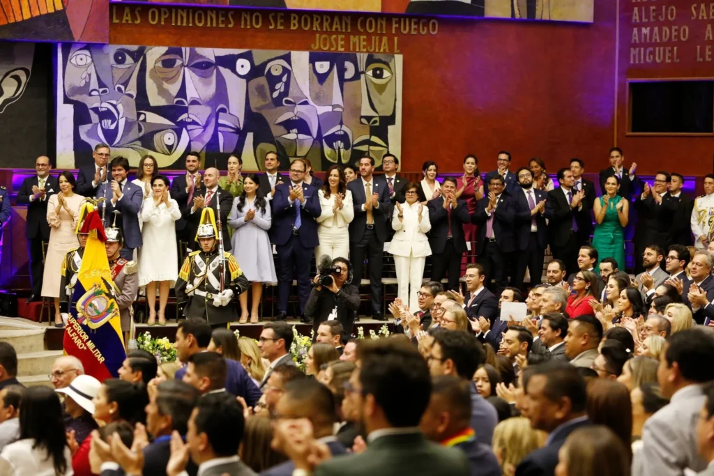 Daniel Noboa pospuso la elección de miembros del gabinete