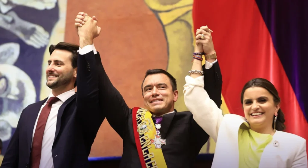 Discurso de Daniel Noboa en la posesión presidencial
