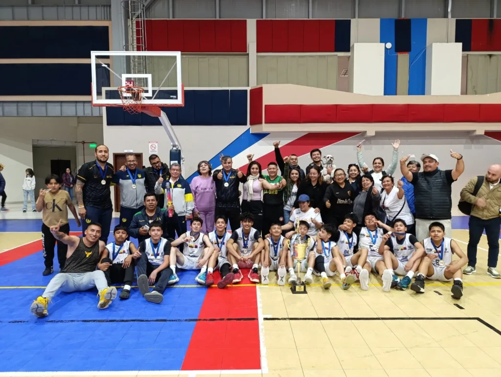 Fénix es Bicampeón Nacional en Baloncesto sub-14