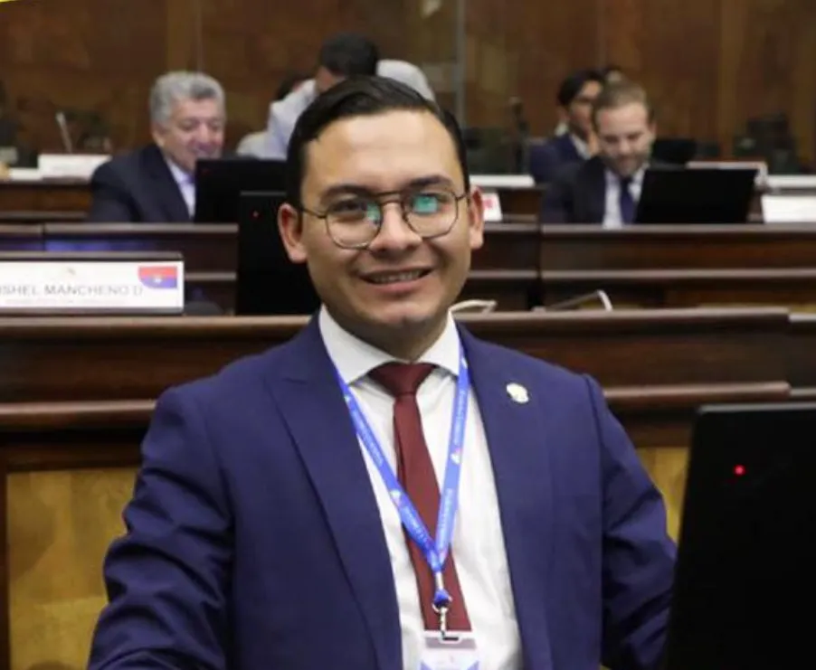 Keevin Gallardo, asambaleísta por ADN en Chimborazo.