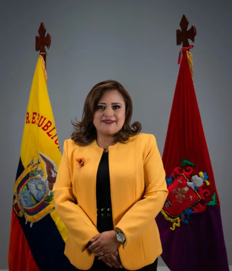 Maritza Díaz, fue reelecta vicealcaldesa del Municipio Riobamba