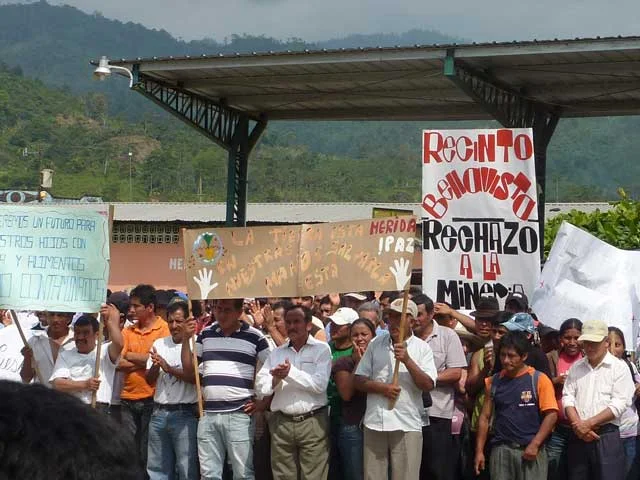 Bolívar: Empresa minera estaría contaminando el agua