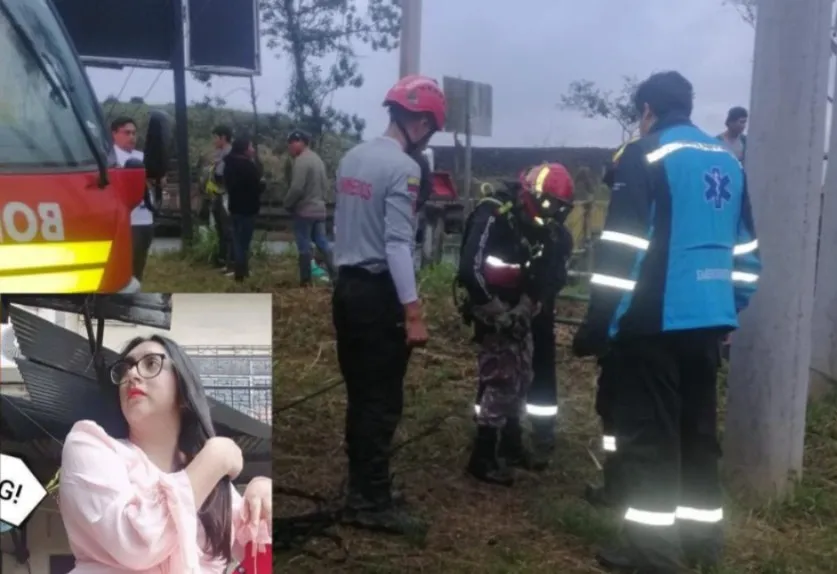 Mujer muerta hallada al fondo del puente Salsipuedes - Pallatanga