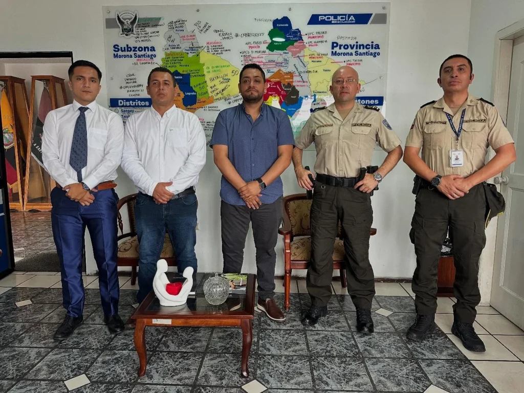 Nuevo Intendente de Policía en Morona Santiago