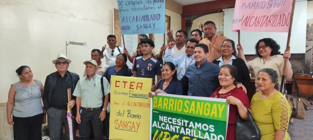 Presupuesto para obra en el barrio Sangay, cantón Morona
