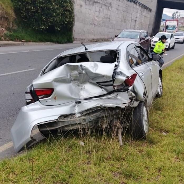 Accidente de tránsito.