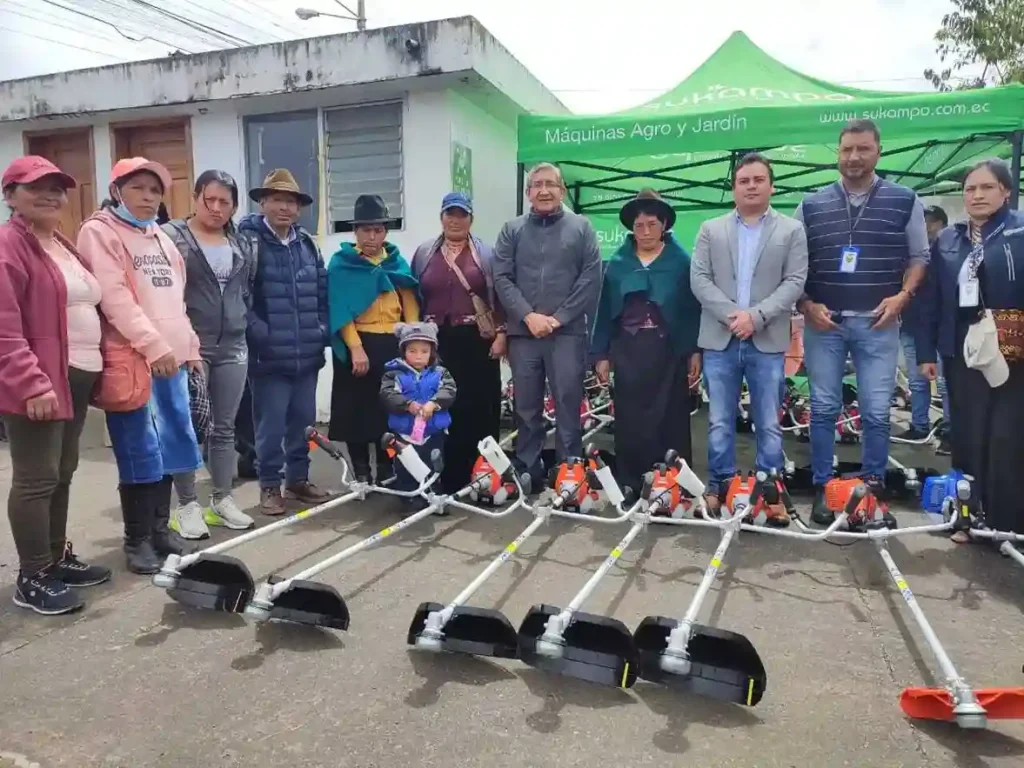 MAG Chimborazo entregó paquetes tecnológicos agrícolas