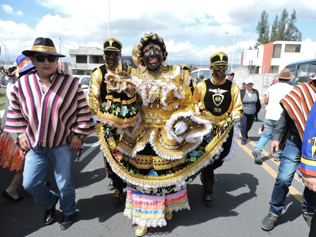 Latacunga: barrio Niágara celebrará fiestas con Mama Negra. (Foto referencial).