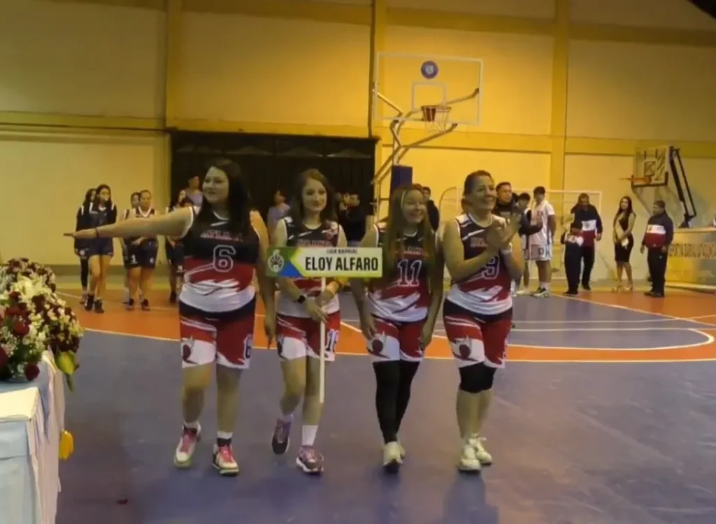 2da jornada Campeonato interligas de baloncesto en Latacunga