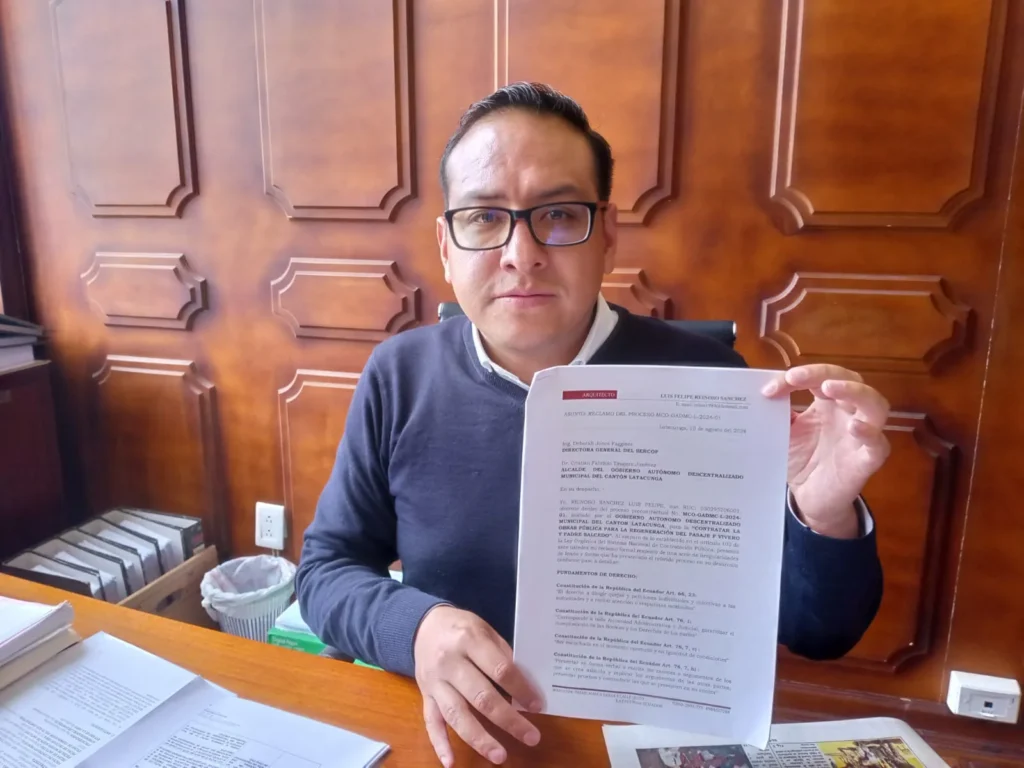 El concejal Cristian Molina explicó que el contratista podría enfrentarse a sanciones económicas por incumplimiento.