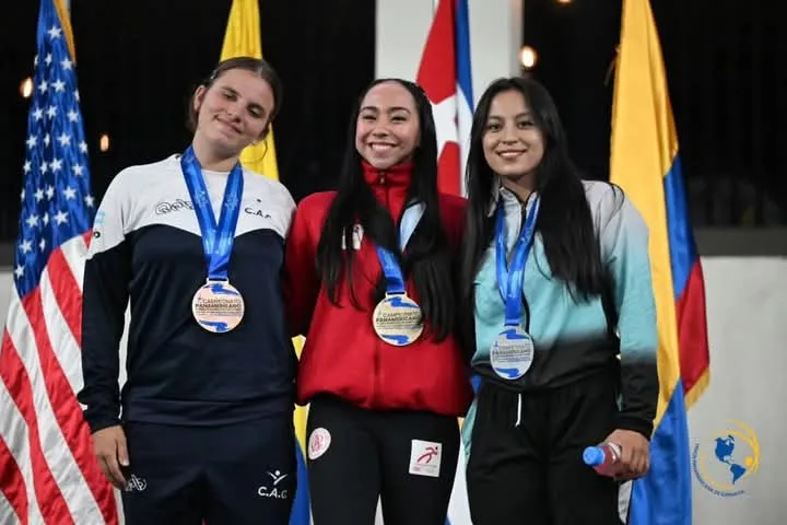 Medalla de plata para Cotopaxi en Panamericano de gimnasia.