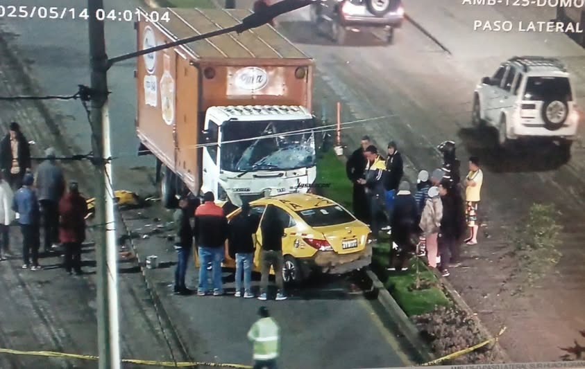 Una persona fallece tras un accidente ocurrido en Ambato