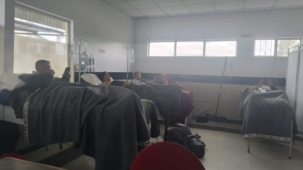 Personal de rescate se encuentra en buen estado de salud.