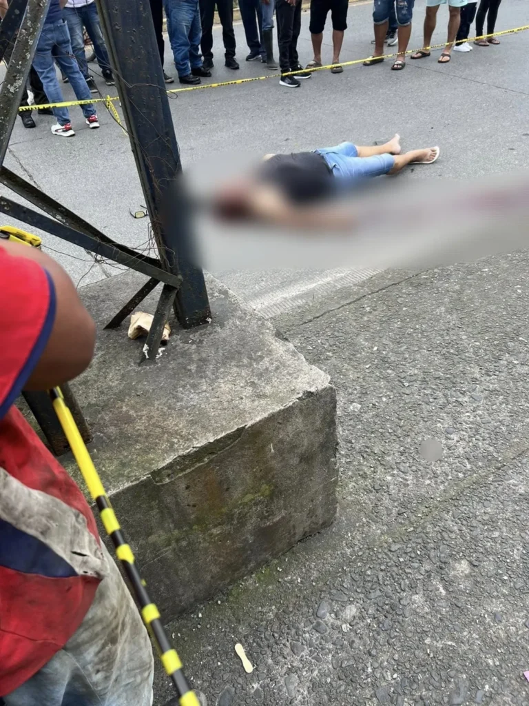 2 sicarios mataron a un hombre en Cumandá