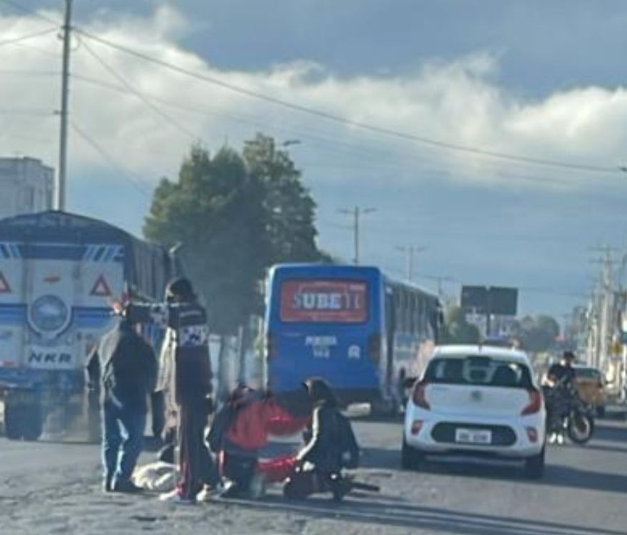 Accidente en sector de la Espoch