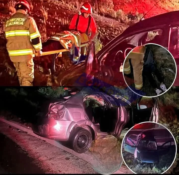 Accidente en Bolívar deja cuatro jóvenes heridos graves