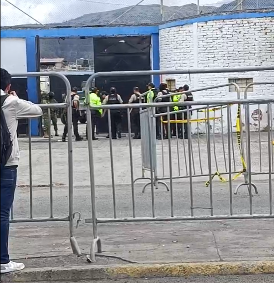 Amotinamiento en la cárcel de Riobamba: hay un herido