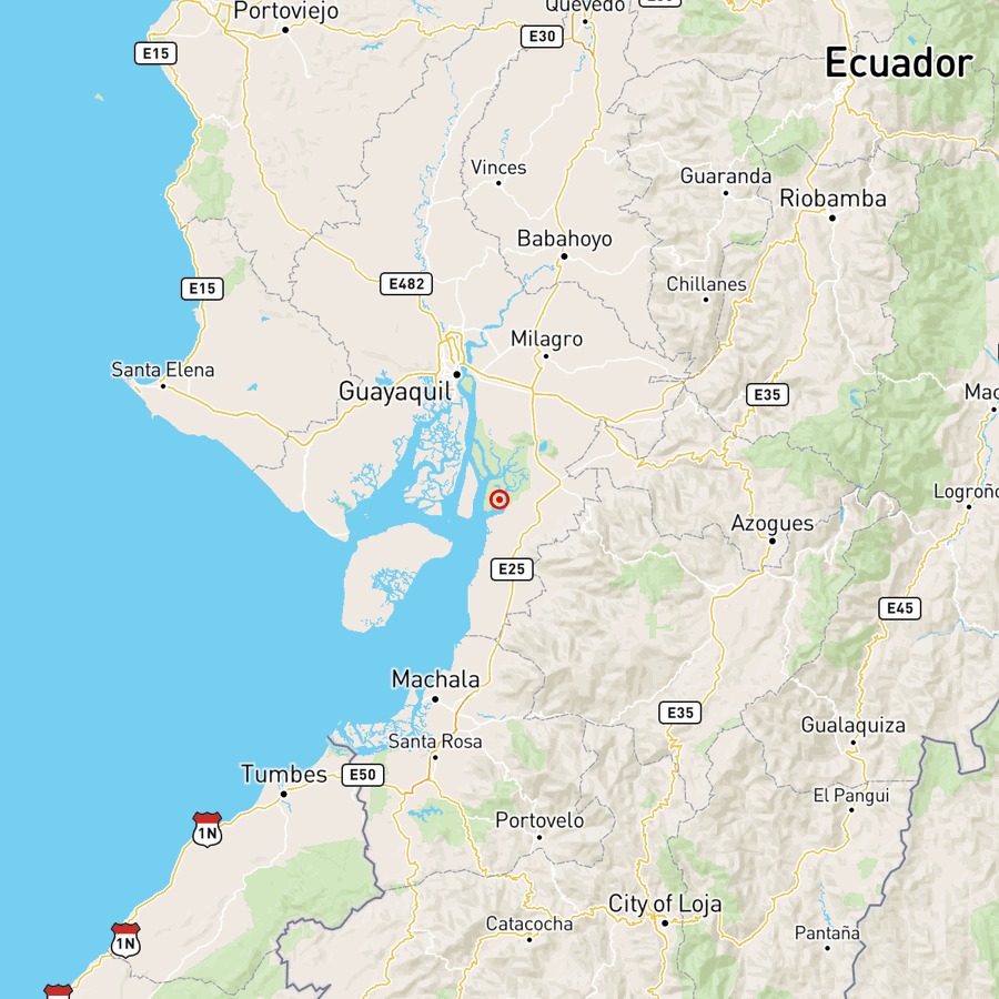 Sismo de 3.9 sacudió Naranjal