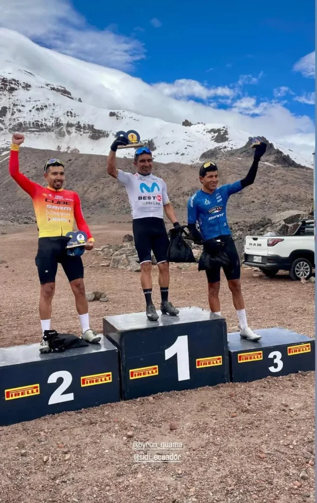 Byron Guamá ganó la competencia 'Chimborazo Extremo'