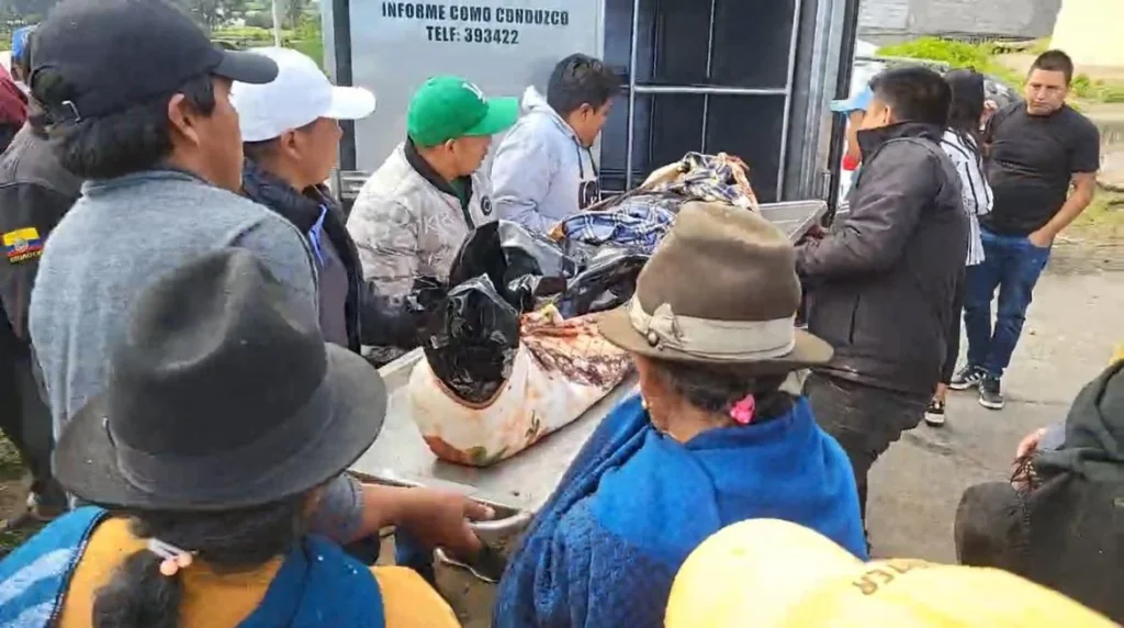 Hombre muere en un accidente de tránsito en Pelileo.