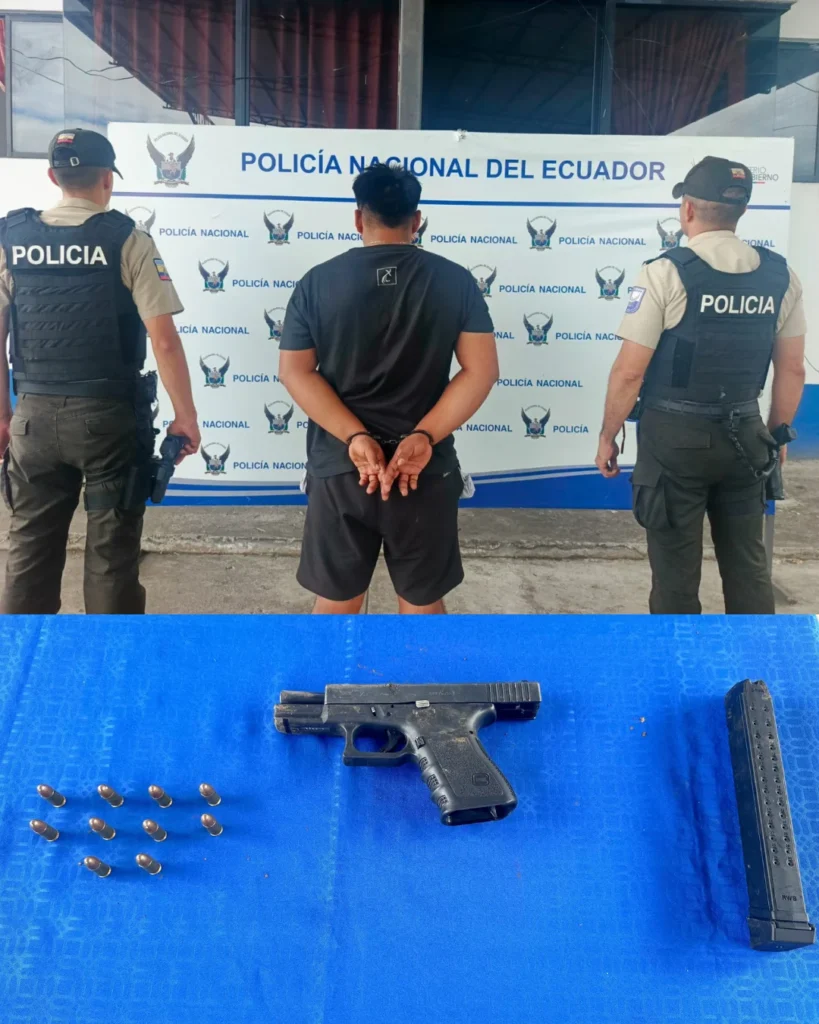 Hombre portaba arma cargada en Sevilla Don Bosco