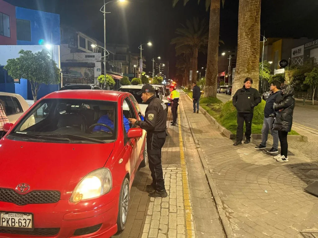 Marcelo Mancheno, intendente general de Policía en Chimborazo encabezó el operativo