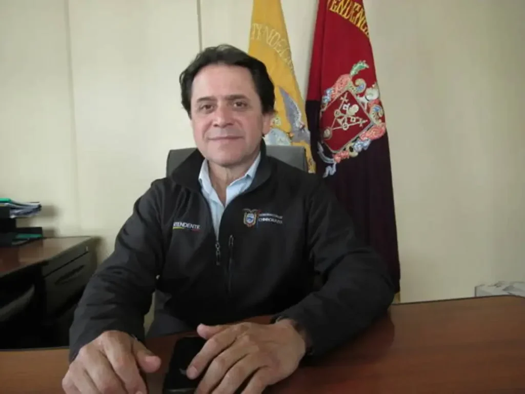 Marcelo Mancheno, Intendente de Policía.